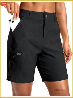7" Hiking Cargo Shorts Quick Dry Lightweight Outdoor Work Summer Travel